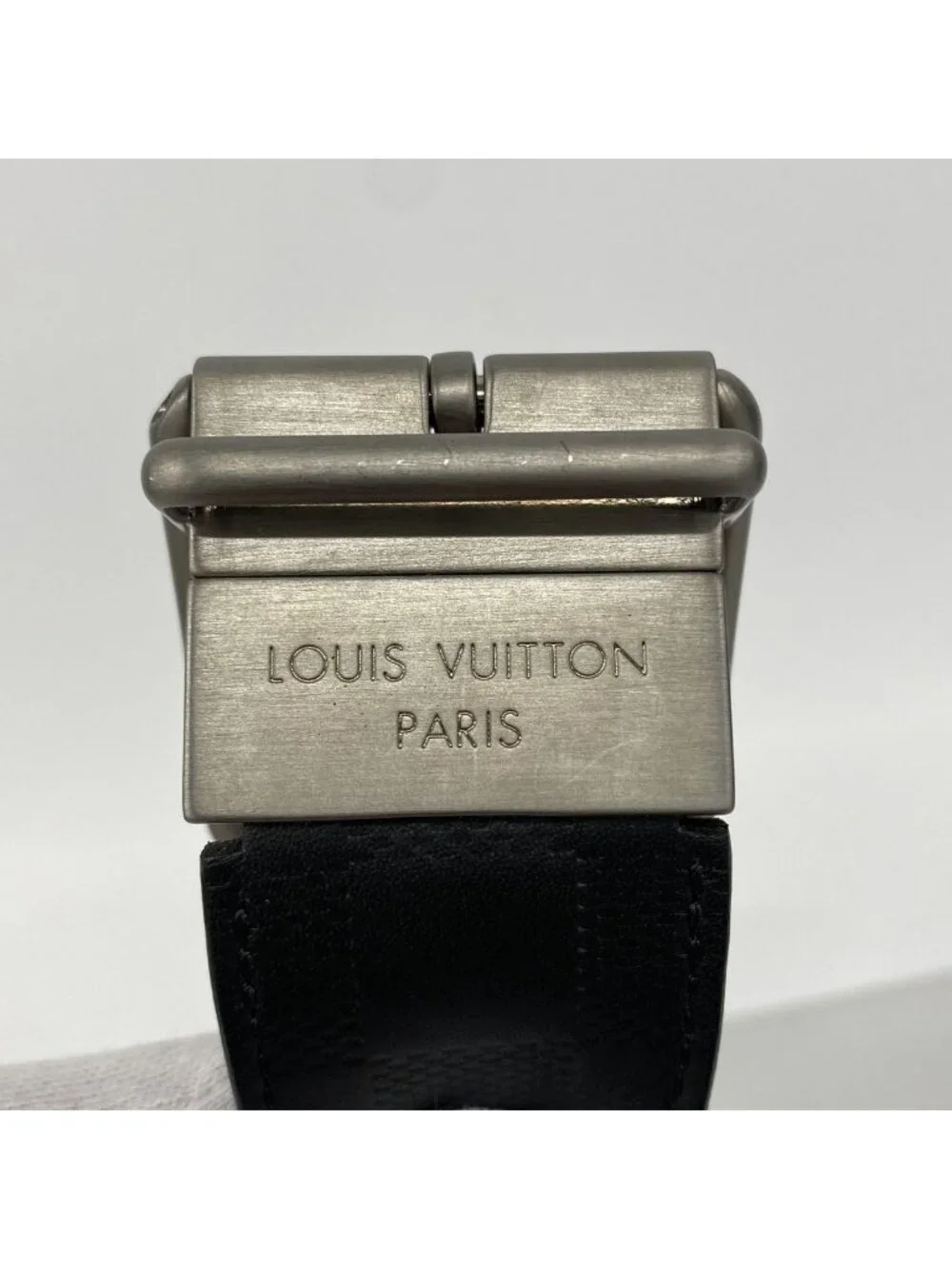 Louis Vuitton Belt Damier Infini Print 40 Onyx Meteor